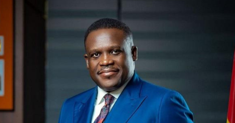 Hon. Samuel Nartey George discussing Ghana-Zambia fintech partnership