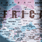 Map of Africa highlighting the top 10 richest countries in 2026 based on prosperity index