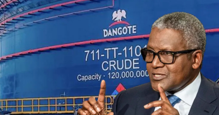Aliko Dangote at Dangote Refinery as company expands into petrochemicals market.