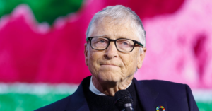 Bill Gates speaking about productivity and innovation in business