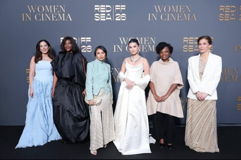 Genevieve Nnaji, Tara Sutaria, Laila Marrakchi and global filmmakers attend the Red Sea Film Foundation Women in Cinema gala at Cannes 2026.
