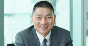Malaysia-born billionaire investor Cheah Cheng Hye speaking during a finance event after building Value Partners into a leading Hong Kong asset management company.