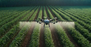 Nigerian farmers working on farmland as agritech startups struggle to solve real farming problems in Nigeria.
