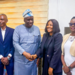 Officials of the Lagos State Ministry of Commerce, Cooperatives, Trade & Investment during the official endorsement of AEBS 2026 in Lagos.