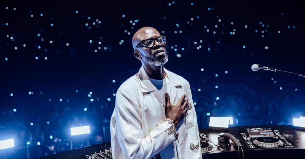 Black Coffee performs during his sold-out Live With Orchestra concert at London’s O2 Arena alongside a live orchestra and surprise guests.