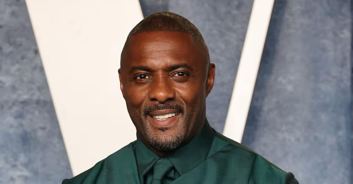 Idris Elba speaks at the TIME100 Impact Dinner during the launch week of Akuna Daily on Africa Day.