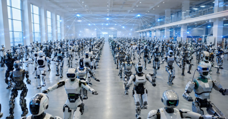 China Opens World’s First Humanoid Robot School as 100 AI Robots Train Together to Build a Collective Superbrain