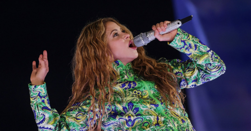 Shakira arrives at court during her tax fraud legal battle in Spain.