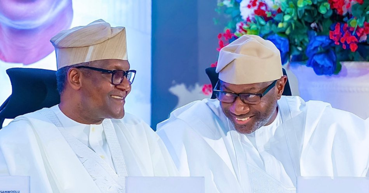 Femi Otedola visits Dangote Refinery in Lagos ahead of planned $100 million investment.