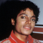 A striking portrait of Michael Jackson celebrating his chart comeback as Michael reaches No. 1 in the United Kingdom.