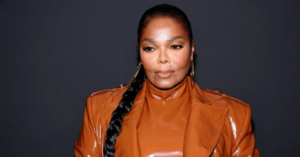Janet Jackson celebrating Rhythm Nation 1814 Grammy Hall of Fame induction alongside music legends at the Recording Academy gala