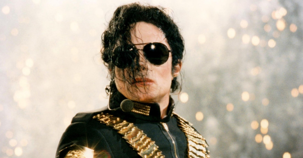Michael Jackson Thriller album artwork marking its historic 500-week milestone on Billboard Top Album Sales chart.