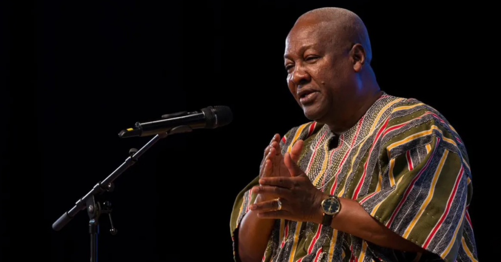 John Mahama Announces Historic First Delivery of Ghanaian Crude Oil to Local Refinery