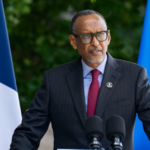 President Paul Kagame and French President Emmanuel Macron unveil a memorial in Paris honoring victims of the 1994 Genocide Against the Tutsi.