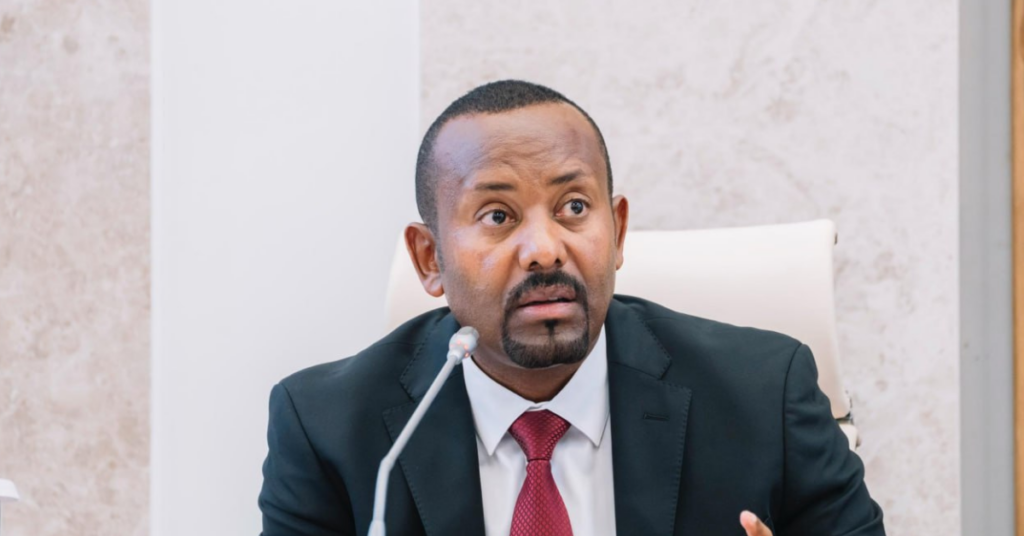 Ethiopian construction workers and engineers overseeing a major infrastructure development project as Ethiopia launches plans to increase local contractor participation to 80%.