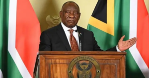 South African President Cyril Ramaphosa addresses immigration concerns while condemning xenophobia and unlawful identity checks.