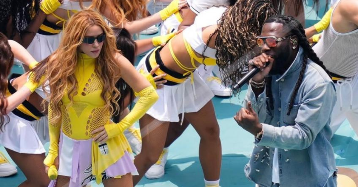 Shakira and Burna Boy Perform FIFA World Cup 2026 Anthem ‘Dai Dai’ at Opening Ceremony