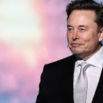 A cinematic representation of Elon Musk’s trillion-dollar milestone following SpaceX’s Nasdaq listing, symbolizing the rise of private space innovation and global tech wealth concentration.
