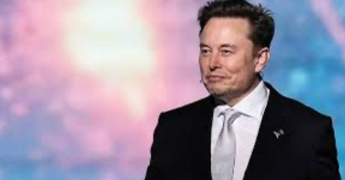 A cinematic representation of Elon Musk’s trillion-dollar milestone following SpaceX’s Nasdaq listing, symbolizing the rise of private space innovation and global tech wealth concentration.