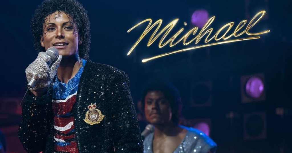 Michael Jackson biopic Michael celebrating $900M global box office milestone, breaking Lionsgate records.