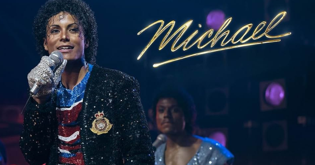 Michael Jackson biopic Michael celebrating $900M global box office milestone, breaking Lionsgate records.