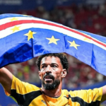 Cape Verde goalkeeper Vozinha celebrates after helping his nation secure a historic draw against Spain at the FIFA World Cup 2026.