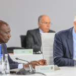 President William Ruto addresses world leaders during the G7+ Working Session in Évian, France, advocating for African industrialization, value addition, and shared global prosperity.