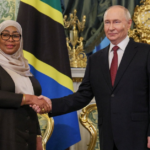 President Samia Suluhu Hassan and President Vladimir Putin during bilateral talks at the Kremlin Palace in Moscow on June 3, 2026.