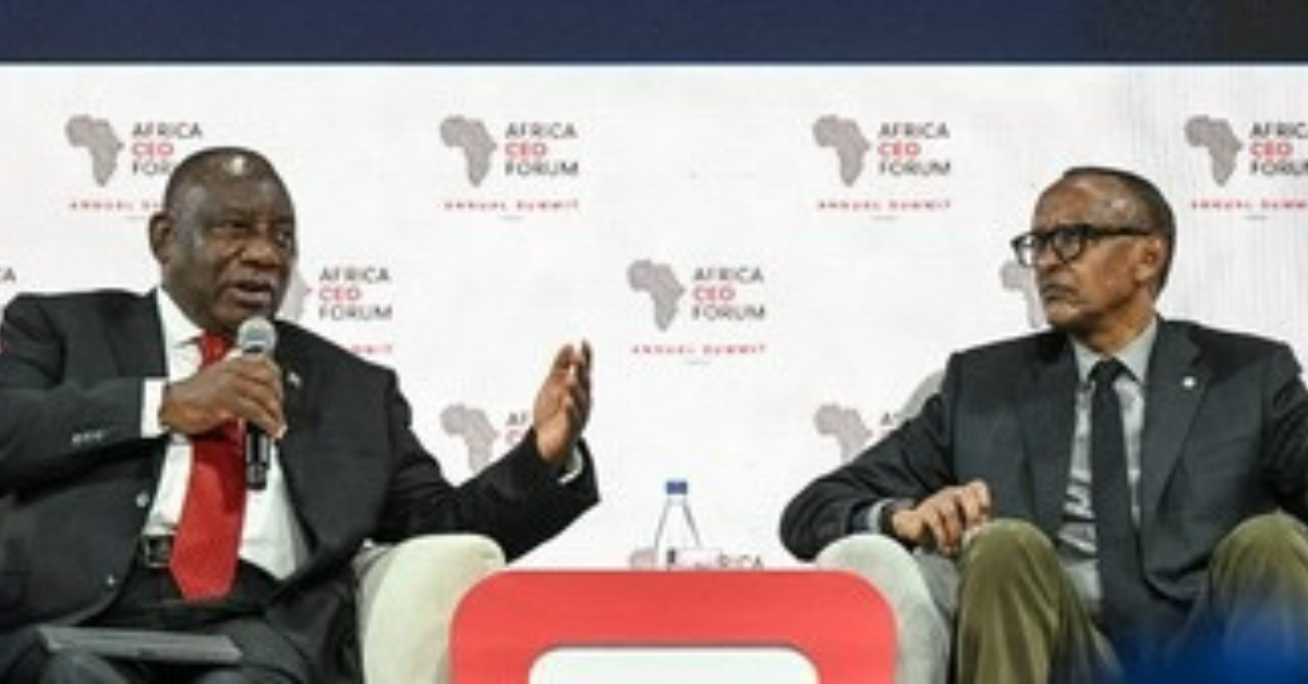 Rwanda and South Africa Set 12-Month Timeline to Lift Visa Restrictions and Rebuild Economic Ties