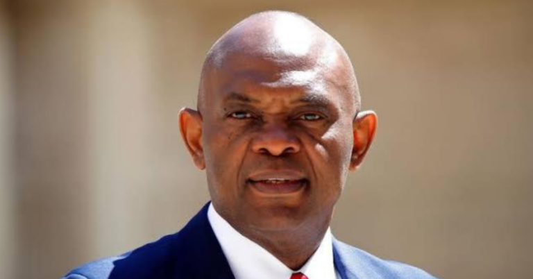 Tony Elumelu speaking about his success journey, entrepreneurship and the role of luck during an interview.