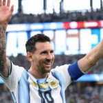 Lionel Messi became the highest goalscorer in FIFA World Cup history with 18 goals as Argentina defeated Austria.