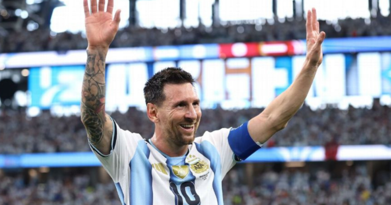 Lionel Messi became the highest goalscorer in FIFA World Cup history with 18 goals as Argentina defeated Austria.
