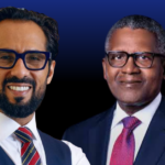 Mohammed Dewji discussing investment in Aliko Dangote’s planned Kenya oil refinery.