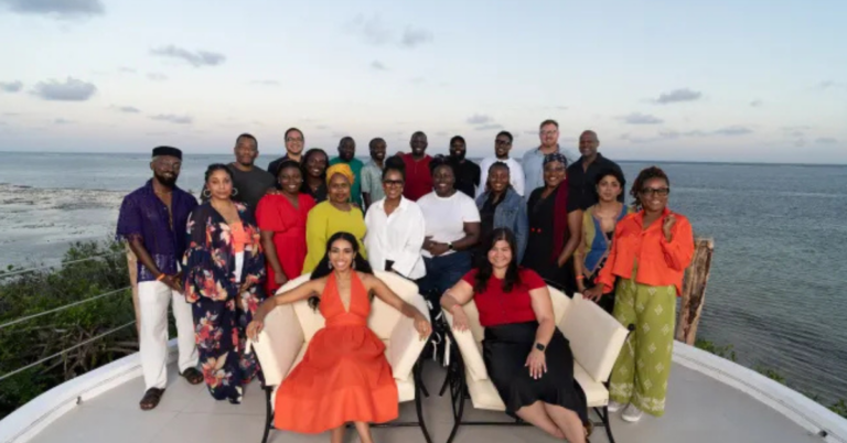 Aaron Rahsaan Thomas, Paul Garnes and African filmmakers participate in the Ghana Creative Economy Initiative in Accra.
