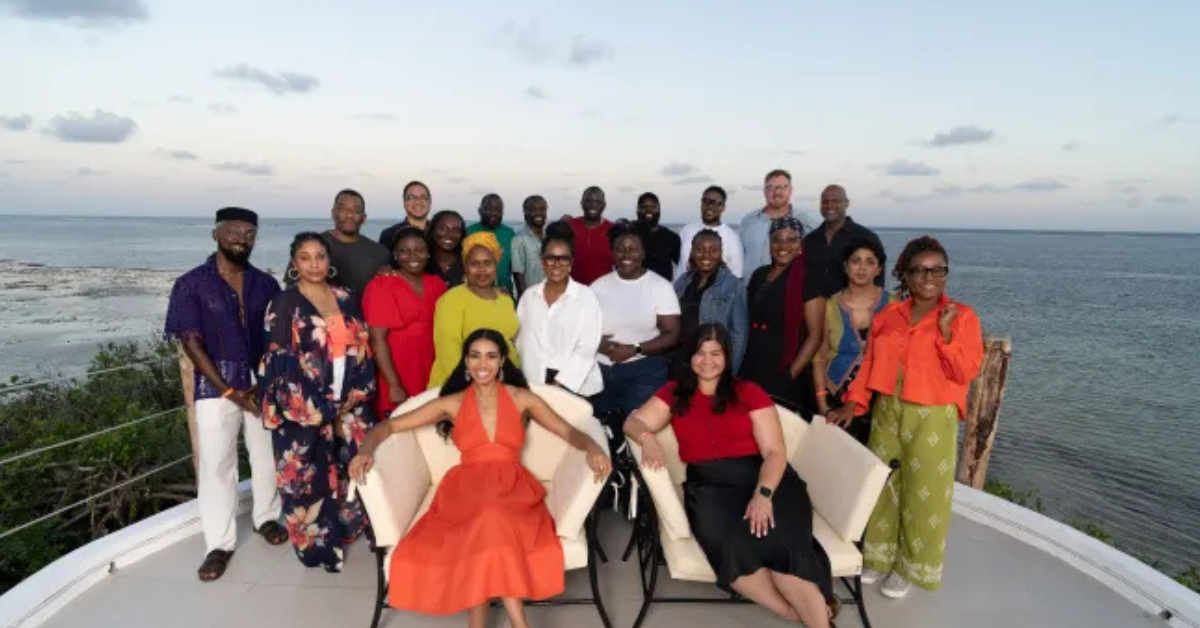 Aaron Rahsaan Thomas, Paul Garnes and African filmmakers participate in the Ghana Creative Economy Initiative in Accra.