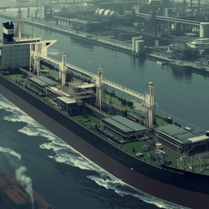 African oil tanker passing through Strait of Hormuz amid Iran-US ceasefire
