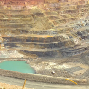 Copper mining operations in the Democratic Republic of Congo as exports to the United States rise.