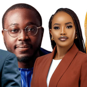 Cover of Ttybrand Africa magazine 2025 award issue featuring four African change makers from Nigeria, Ghana, Rwanda, and Kenya celebrated for their innovation and impact